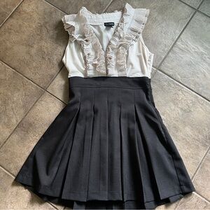 Pleated Skirt Dress